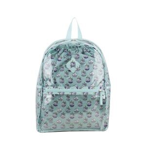 Mint Green Owl Print Backpack